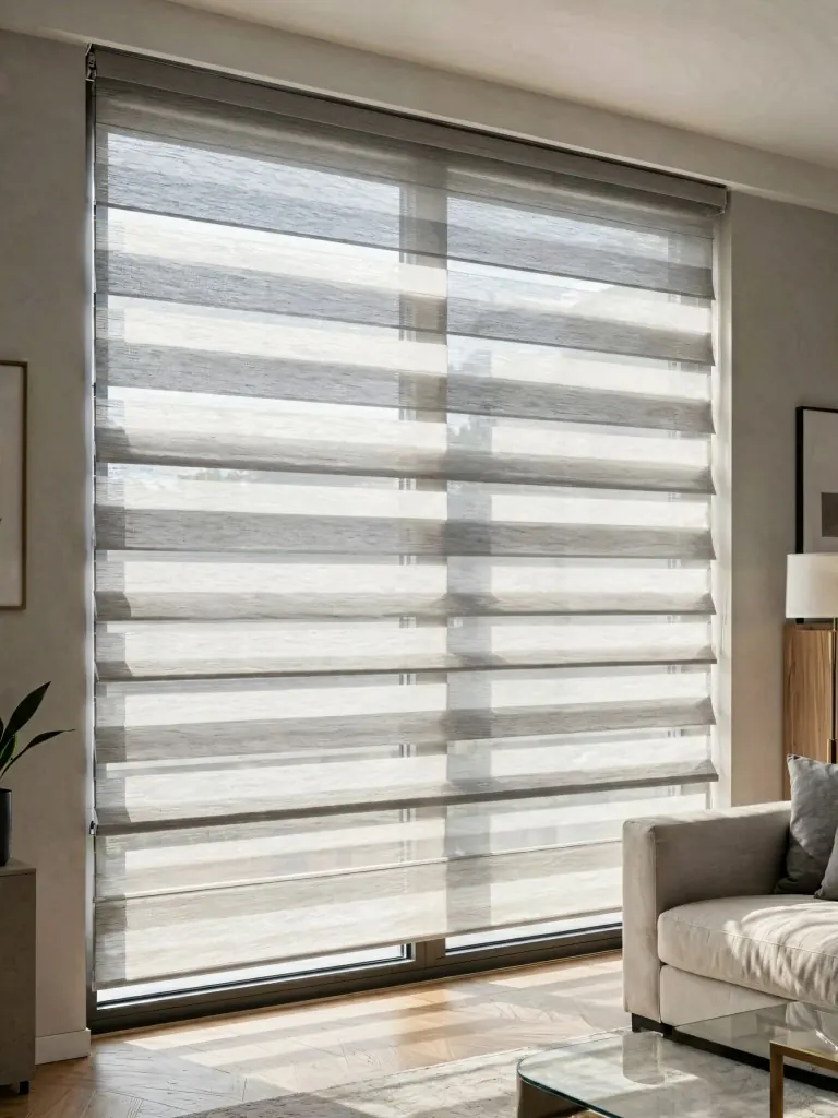 Drill-Mount Zebra Blinds (ZB)